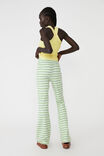 Pull On Flare Pant, MARY GEO PISTACHIO GREEN - alternate image 3
