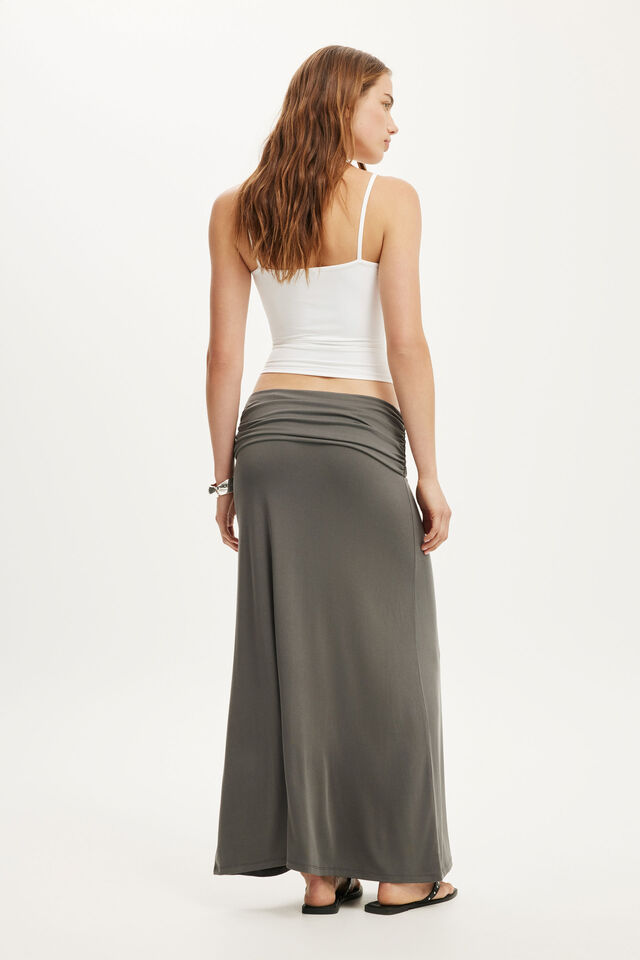 Honey Maxi Skirt, CHARCOAL