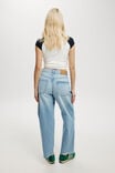 Straight Crop Jean, CLOUD BLUE RIP - alternate image 2