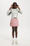 Cord Mini Skirt, VINTAGE ROSE - alternate image 2