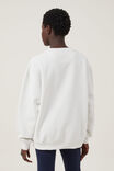 Classic Fleece Graphic Crew Sweatshirt, SKI SLOPES/ VINTAGE WHITE - alternate image 3