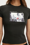 Harvard Tiny Graphic Tee, LCN BRA ROLLING STONES RARITIES / WASHED BLAC - example image 4
