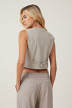 Camiseta Moda Praia - Harper Suiting Vest, TAUPE - vista alternativa 3