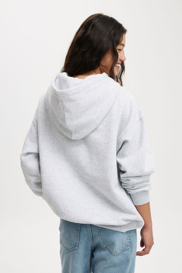 Classic Hoodie, SOFT GREY MARLE