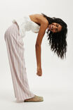 Haven Wide Leg Pant, AVA STRIPE BUBBLEGUM - example image 3