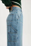 Loose Straight Jean, BELLS BLUE/CARPENTER - example image 5
