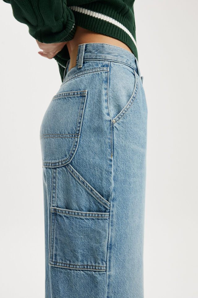 Loose Straight Jean, BELLS BLUE/CARPENTER