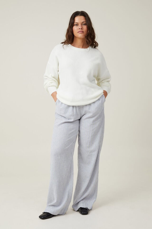 Tricôs - Luxe Pullover, WHITE