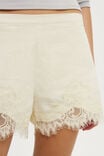 Celeste Lace Short, STONE - example image 4