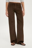Low Rise Straight Jean, BEACHWOOD CORD - example image 4