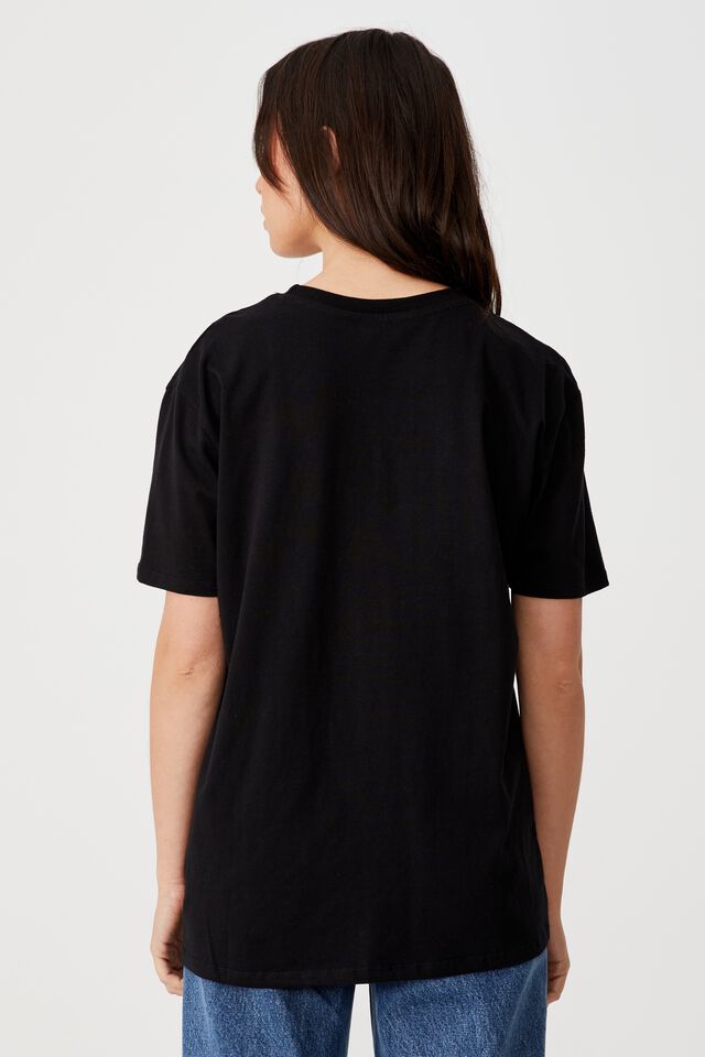The Oversized Dad Tee Bridal Personalisation, BLACK