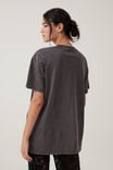 Camiseta - Boyfriend Fit Nirvana Tee, LCN MT NIRVANA SMILEY/ GRAPHITE - vista alternativa 3