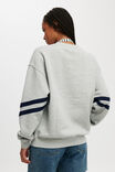 Dallas Cowboys Crew Sweatshirt, LCN DAL DALLAS COWBOYS MEGAPHONE/ GREY MARLE - alternate image 3