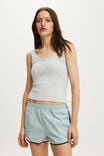 Chloe Sporty Short, ARDEN CHECK BLUE - example image 2