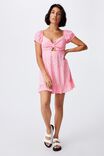 Woven Casey Cut Out Tea Dress, RIDDLE DITSY CANDY