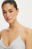 The Daydream Cami, MADI STRIPE WEATHERED BLUE - example image 4