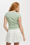 Kelsey Raglan Cap Sleeve Top, SOFT JADE - alternate image 3