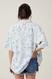 Haven Short Sleeve Shirt, TROPICAL TOILE PACIFIC BLUE - alternate image 3
