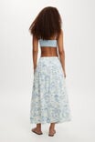 Haven Maxi A-Line Skirt, TROPICAL TOILE PACIFIC BLUE - alternate image 3
