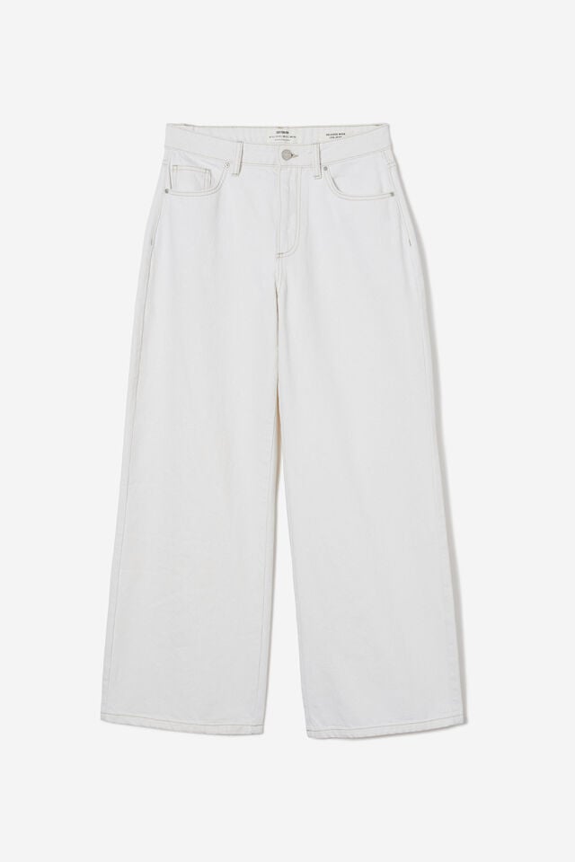 Relaxed Wide Jean, VINTAGE WHITE