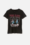 Classic Pink Floyd T Shirt, LCN PER PINK FLOYD WORLD TOUR 87/BLACK
