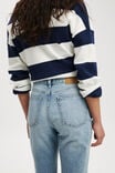 Stretch Bootcut Crop Jean, BELLS BLUE - alternate image 5