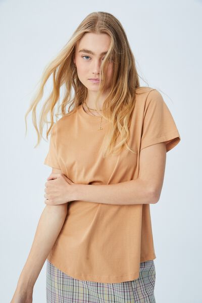 The One Crew Tee, SOFT TAUPE