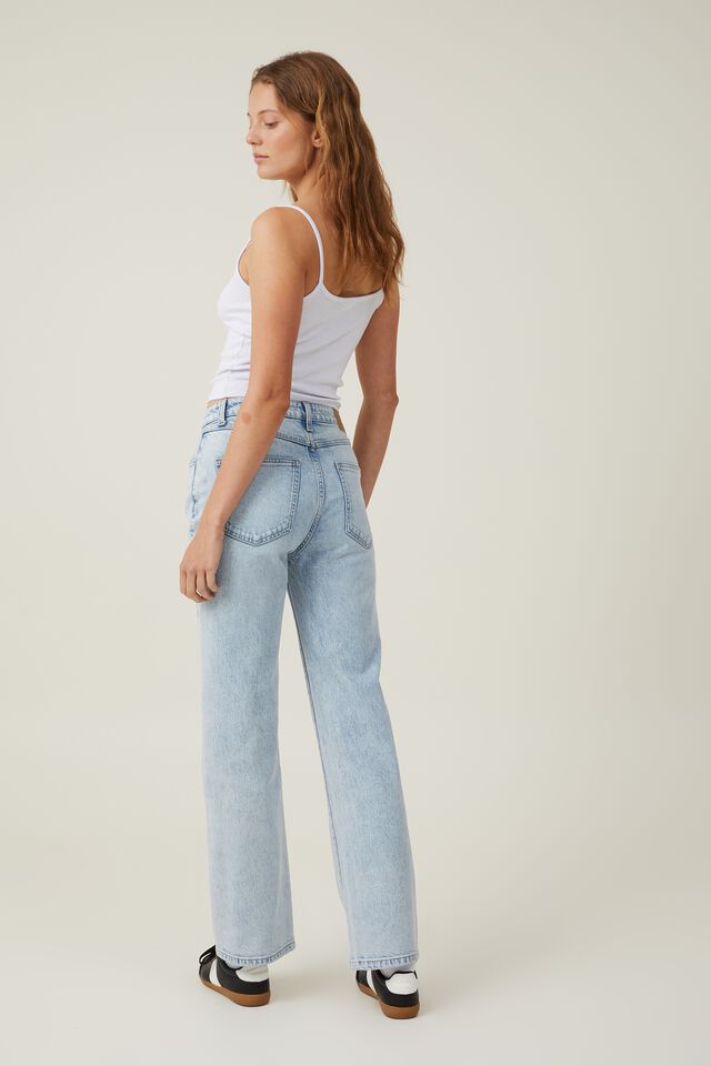 Slim Straight Jean, PALM BLUE