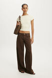 Hold Me Scoop Back Tee, VANILLA GLOW - example image 3