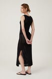 Corby Crochet Maxi Dress, BLACK - alternate image 3