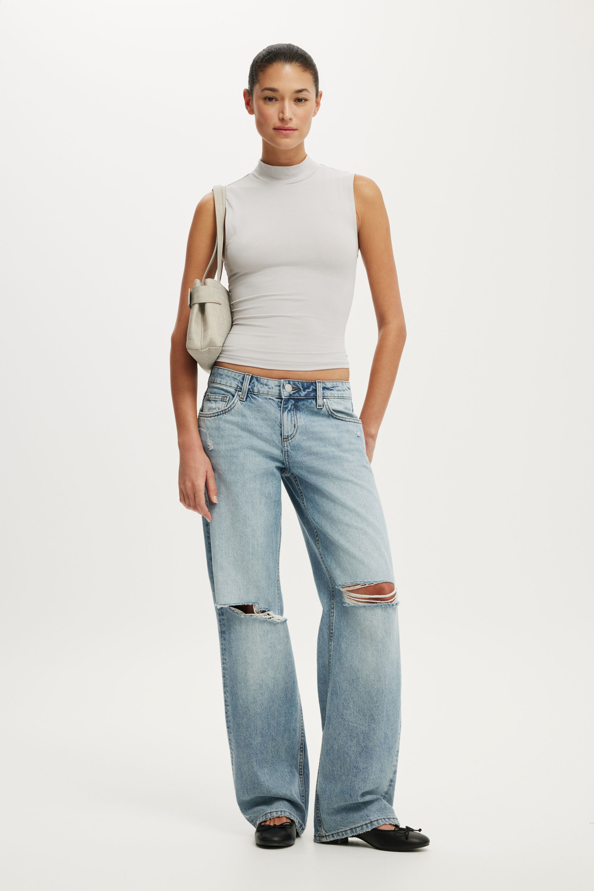 Mock Neck Tank