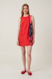 Haven High Neck Mini Dress, SUMMER RED - alternate image 2