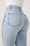 Curvy High Stretch Skinny Jean, BONDI BLUE - alternate image 4