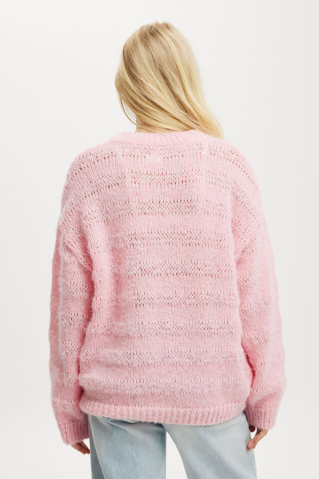Fluffy Pullover, PINK