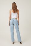 Calça - Slim Straight Jean, BONDI BLUE RIP - vista alternativa 2