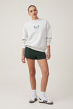 Classic Fleece Graphic Crew Sweatshirt, SANTA MONICA / VINTAGE WHITE - alternate image 2