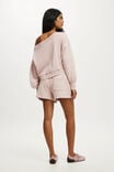 Off Shoulder Sweatshirt, WASHED SPELLBOUND - example image 4