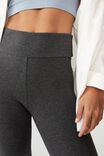 High Waisted Dylan Legging, CHARCOAL MARLE
