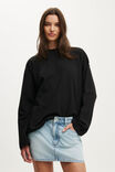 Original Denim Mini Skirt, LAUREL BLUE - example image 2
