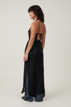 Lace Slip Maxi Dress, BLACK - alternate image 3
