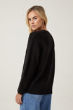 Luxe Pullover, BLACK - alternate image 3
