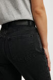 Straight Crop Jean, GRAPHITE BLACK - alternate image 5