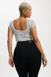 Calça - Curvy High Stretch Skinny Jean, BLACK - vista alternativa 5