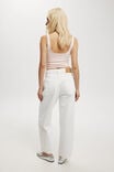 Straight Crop Jean, VINTAGE WHITE - alternate image 2