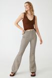 Peggy Mesh Rouched Cami, CHOCOLATE BROWN