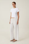 Haven Broderie Pant, WHITE - alternate image 1