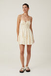 Haven Tiered Mini Dress, INDIRA DITSY BUTTER - alternate image 2