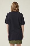 Camiseta - Boyfriend Fit Nirvana Tee, LCN MT NIRVANA FACE LOGO/ WASHED BLACK - vista alternativa 3