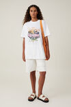 The Oversized Graphic License Tee, LCN BR THE BEACH BOYS CALIFORNIA/ VINTAGE WHT - alternate image 2
