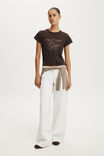 The Original Graphic Tee, VIOLET TOWN / COCOA BARK - example image 2